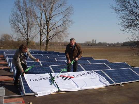 Zonnepanelen gemeente Beuningen