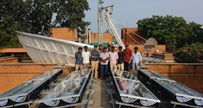 Solar energy project Auroville