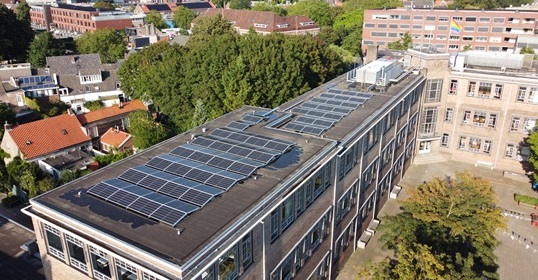 Zonnepanelen Odulphuslyceum Tilburg