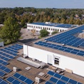 Zonnepanelen op Pallas Athene College in Ede